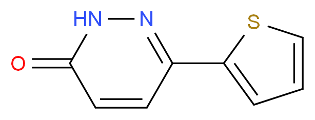 6-(thiophen-2-yl)pyridazin-3(2H)-one_Molecular_structure_CAS_)
