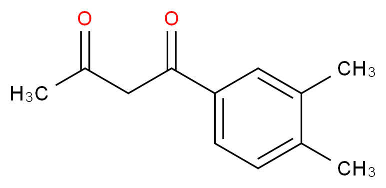 1-(3,4-Dimethylphenyl)butane-1,3-dione_Molecular_structure_CAS_)