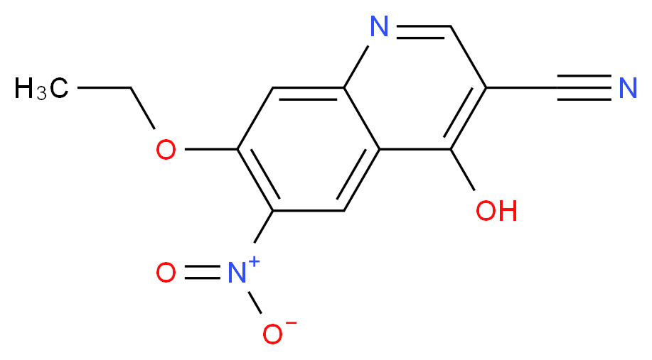 3-Cyano-7-ethoxy-4-hydroxy-6-nitroquinoline_Molecular_structure_CAS_214476-08-1)