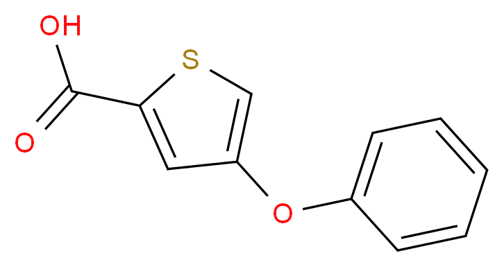 4-Phenoxythiophene-2-carboxylic acid 95%_Molecular_structure_CAS_)