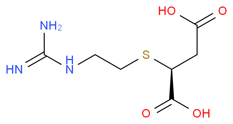 Guanidinoethylmercaptosuccinic acid_Molecular_structure_CAS_77482-44-1)