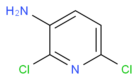2,6-dichloropyridin-3-amine_Molecular_structure_CAS_62476-56-6)