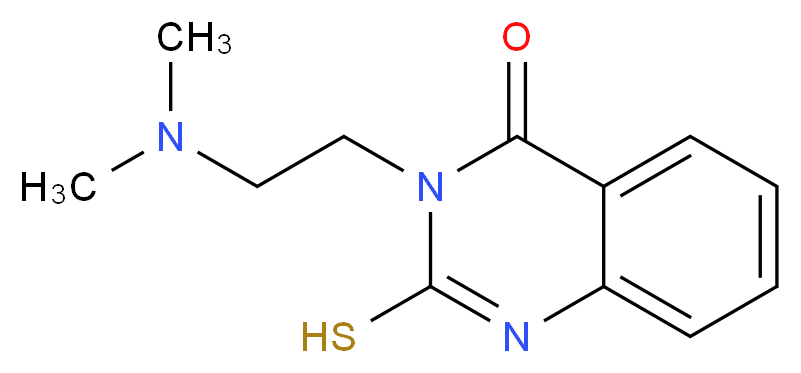3-[2-(dimethylamino)ethyl]-2-mercaptoquinazolin-4(3H)-one_Molecular_structure_CAS_)