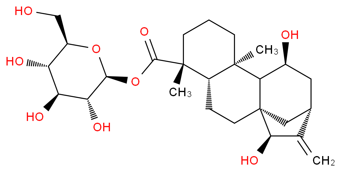 Paniculoside II_Molecular_structure_CAS_60129-64-8)