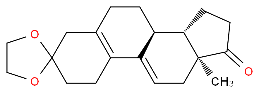 Estra-5(10),9(11)-diene-3,17-dione 3-Ethylene Ketal_Molecular_structure_CAS_5571-36-8)