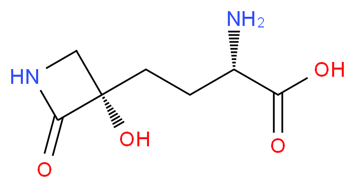 Tabtoxinine β-lactam_Molecular_structure_CAS_65709-93-5)