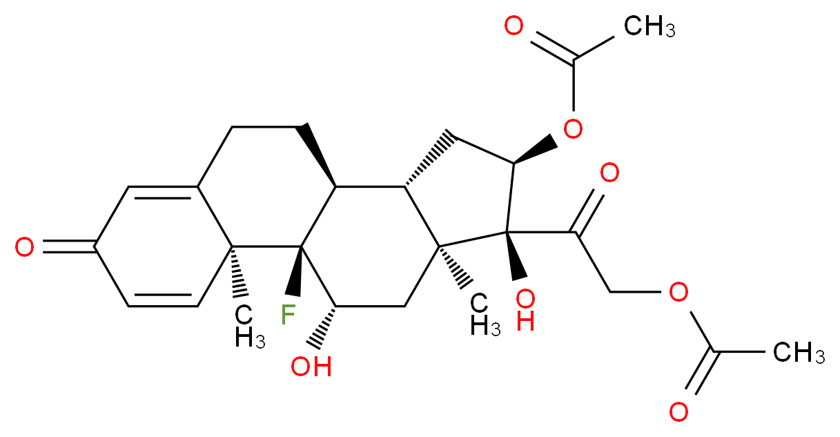 TRIAMCINOLONE DIACETATE_Molecular_structure_CAS_67-78-7)