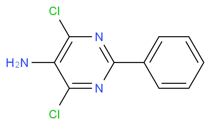 4,6-dichloro-2-phenylpyrimidin-5-amine_Molecular_structure_CAS_20959-02-8)