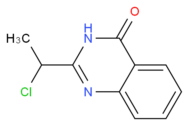 2-(1-chloroethyl)quinazolin-4(3H)-one_Molecular_structure_CAS_)