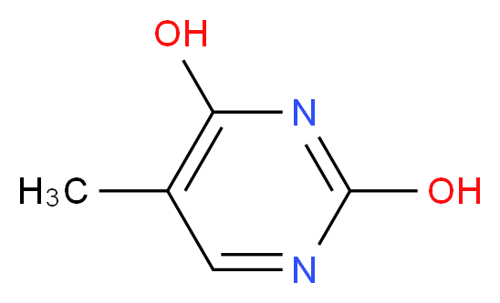 5-Methylpyrimidine-2,4-diol_Molecular_structure_CAS_65-71-4)