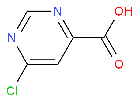 6-Chloro-4-pyrimidinecarboxylic acid_Molecular_structure_CAS_37131-91-2)