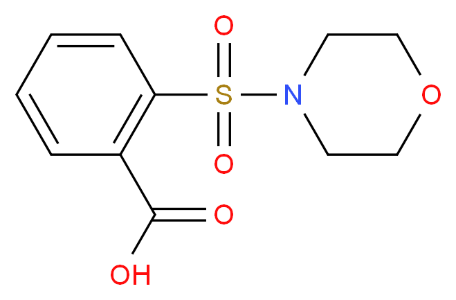 2-(morpholinosulfonyl)benzoic acid_Molecular_structure_CAS_87223-34-5)