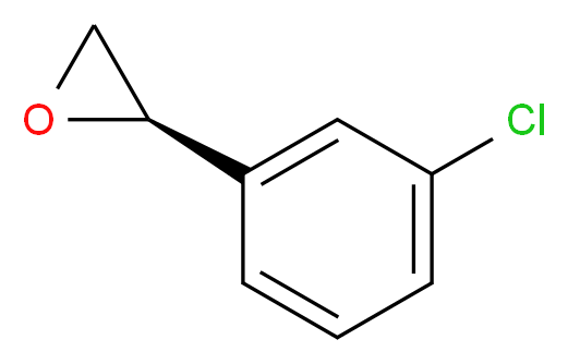(R)-(+)-(3-Chlorophenyl)oxirane_Molecular_structure_CAS_62600-71-9)