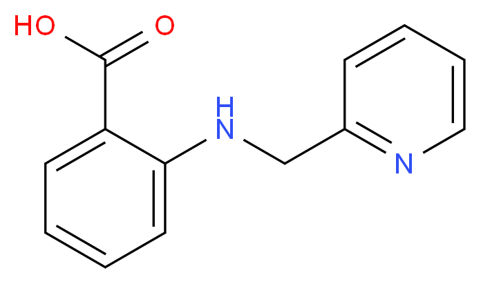 2-[(2-pyridinylmethyl)amino]benzoic acid_Molecular_structure_CAS_5691-02-1)