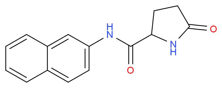 L-Pyroglutamic Acid β-Naphthylamide_Molecular_structure_CAS_22155-91-5)