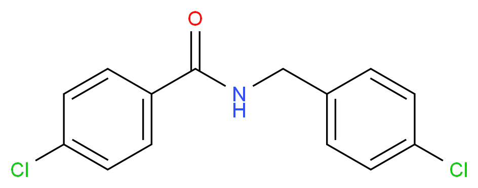 4-Chloro-N-(4-chlorobenzyl)benzamide_Molecular_structure_CAS_130780-10-8)