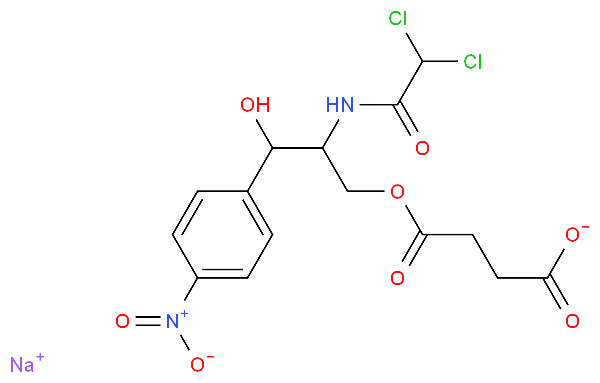 CHLORAMPHENICOL SODIUM SUCCINATE_Molecular_structure_CAS_982-57-0)