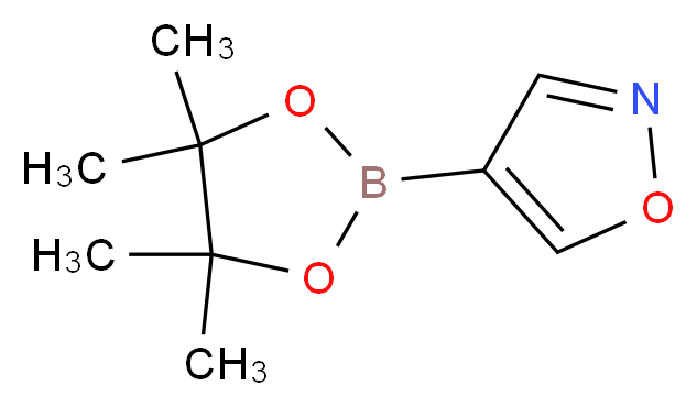 4-Isoxazoleboronic acid pinacol ester_Molecular_structure_CAS_928664-98-6)