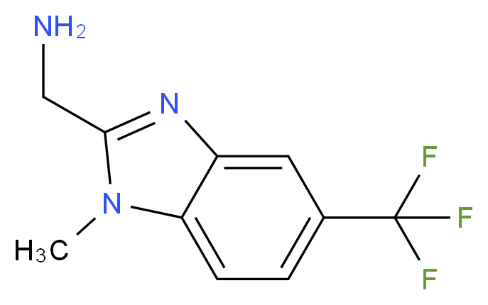 [1-Methyl-5-(trifluoromethyl)-1H-benzimidazol-2-yl]methylamine_Molecular_structure_CAS_828241-99-2)