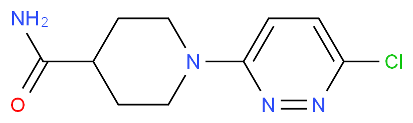 1-(6-Chloro-3-pyridazinyl)-4-piperidinecarboxamide_Molecular_structure_CAS_303149-97-5)