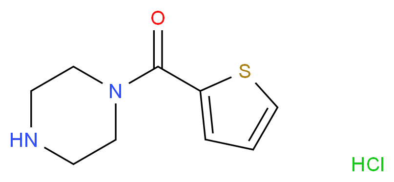Piperazin-1-yl-thiophen-2-yl-methanone hydrochloride_Molecular_structure_CAS_99580-45-7)