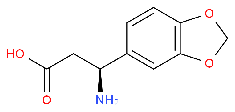 (S)-3-AMINO-3-BENZO[1,3]DIOXOL-5-YL-PROPIONIC ACID_Molecular_structure_CAS_723284-83-1)
