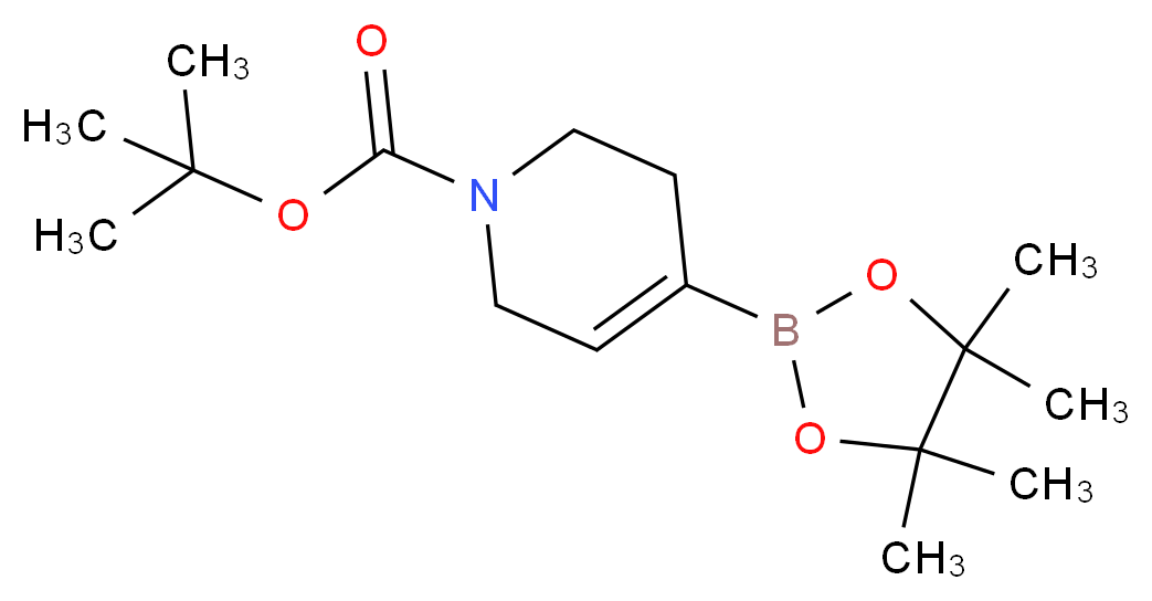 1,2,3,6-Tetrahydropyridine-4-boronic acid, pinacol ester, N-BOC protected_Molecular_structure_CAS_286961-14-6)