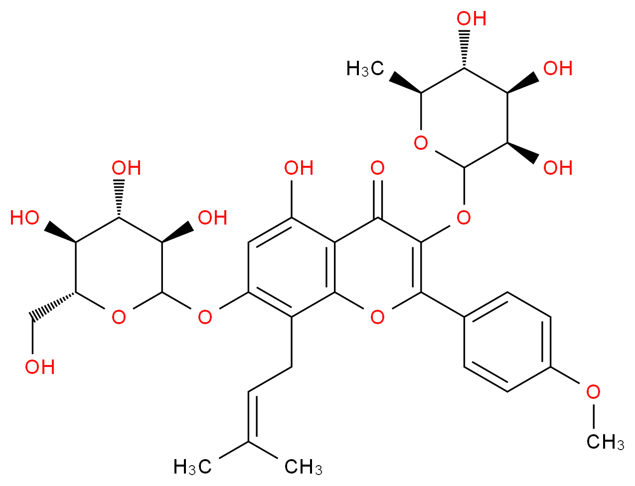 CAS_489-32-7 molecular structure