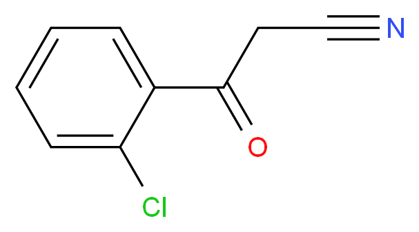 3-(2-Chlorophenyl)-3-oxopropanenitrile_Molecular_structure_CAS_40018-25-5)