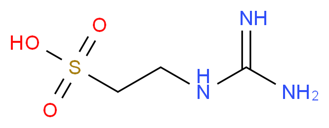 2-{[amino(imino)methyl]amino}ethane-1-sulphonic acid_Molecular_structure_CAS_543-18-0)