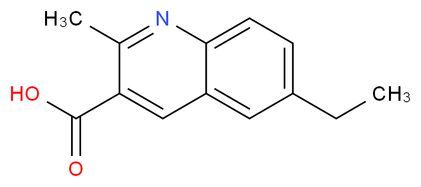 6-ETHYL-2-METHYLQUINOLINE-3-CARBOXYLIC ACID_Molecular_structure_CAS_92513-36-5)