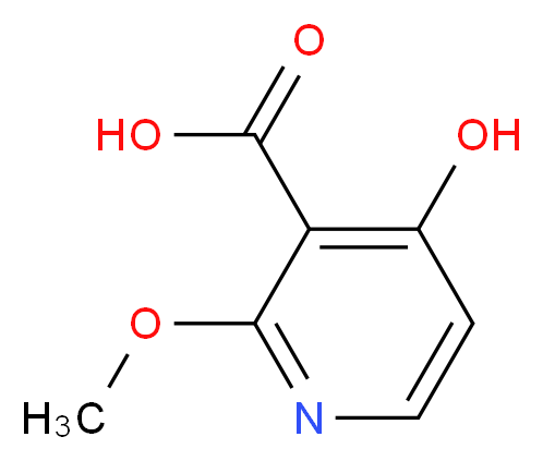 4-hydroxy-2-methoxynicotinic acid_Molecular_structure_CAS_1060806-85-0)