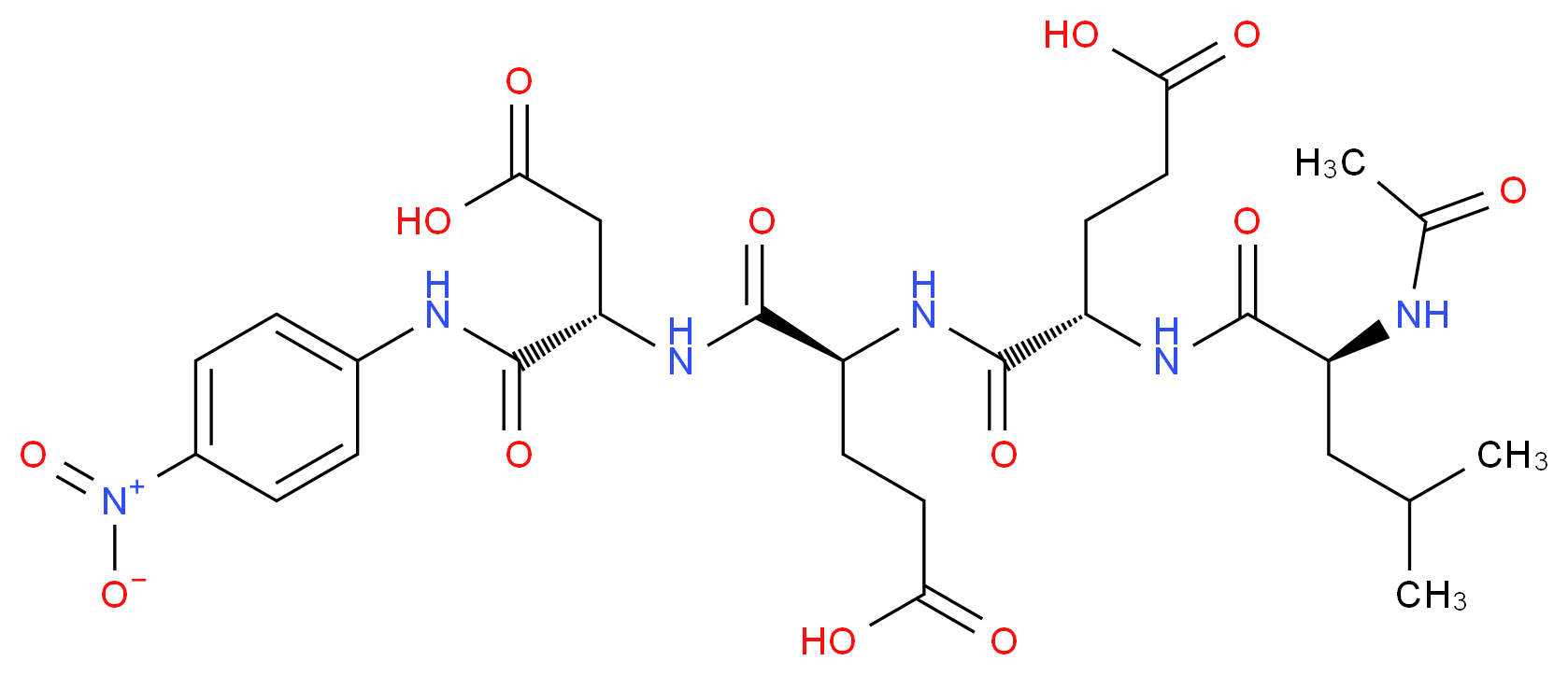 Ac-Leu-Glu-Glu-Asp-paranitroanilide_Molecular_structure_CAS_)