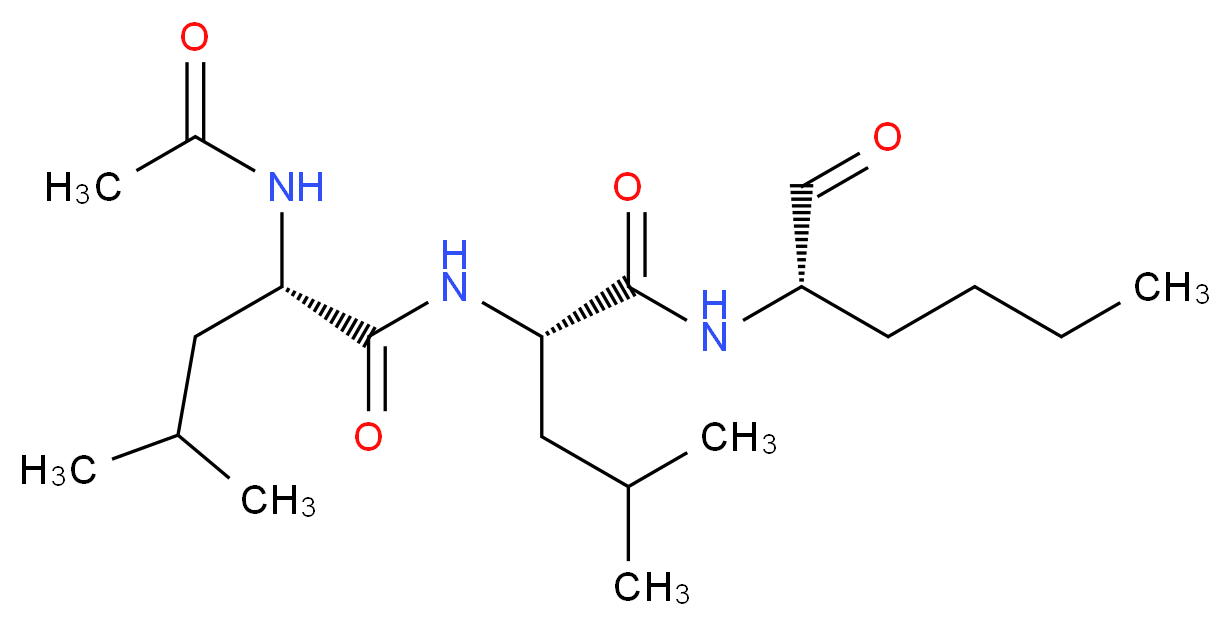 Calpain Inhibitor I_Molecular_structure_CAS_110044-82-1)