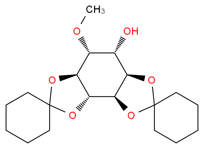 1,2:3,4-Di-O-cyclohexylidene-5-O-methyl-L-chiro-inositol_Molecular_structure_CAS_6848-53-9)
