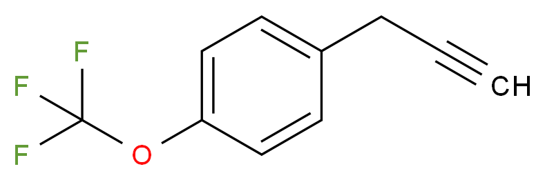 1-PROP-2-YNYL-4-(TRIFLUOROMETHOXY)BENZENE_Molecular_structure_CAS_)
