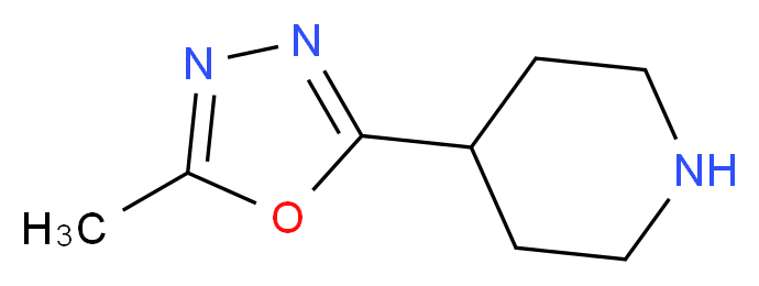 4-(5-methyl-1,3,4-oxadiazol-2-yl)piperidine_Molecular_structure_CAS_161609-79-6)
