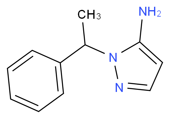 1-(1-phenylethyl)-1H-pyrazol-5-amine_Molecular_structure_CAS_3524-13-8)