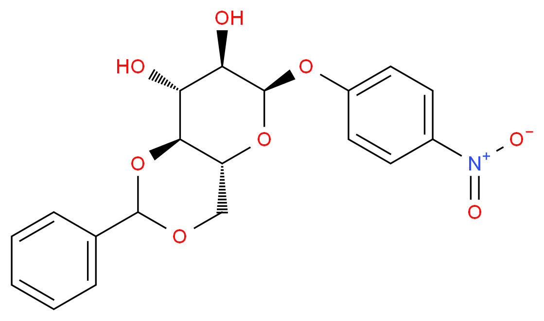 p-Nitrophenyl 4,6-Benzylidene-α-D-glucopyranoside _Molecular_structure_CAS_85906-27-0)