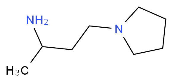 4-(pyrrolidin-1-yl)butan-2-amine_Molecular_structure_CAS_)