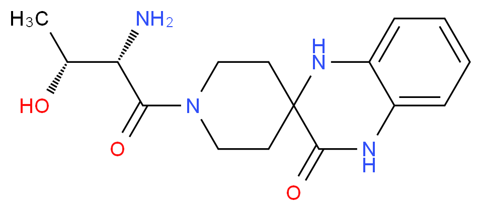 1-L-threonyl-1',4'-dihydro-3'H-spiro[piperidine-4,2'-quinoxalin]-3'-one_Molecular_structure_CAS_)