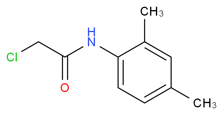 2-Chloro-N-(2,4-dimethylphenyl)acetamide_Molecular_structure_CAS_39106-10-0)