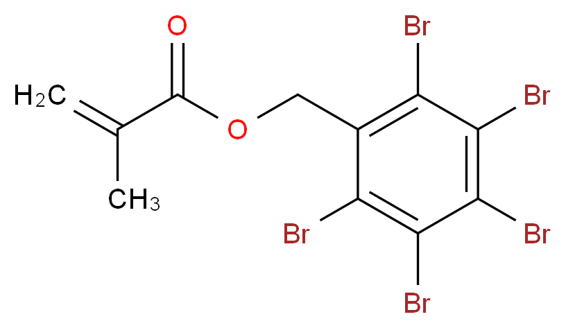 Pentabromobenzyl methacrylate_Molecular_structure_CAS_60631-75-6)