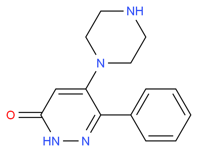 6-Phenyl-5-piperazino-3(2H)-pyridazinone_Molecular_structure_CAS_132814-16-5)