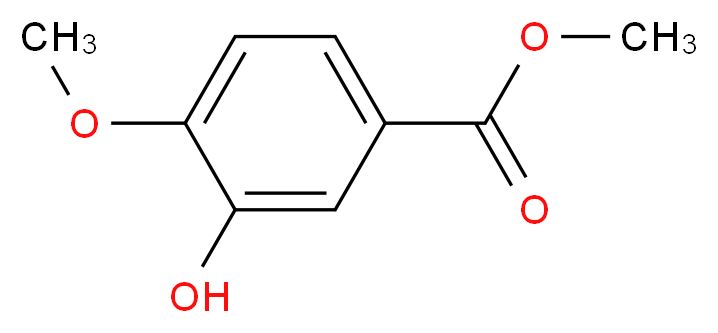 Methyl 3-hydroxy-4-methoxybenzenecarboxylate_Molecular_structure_CAS_6702-50-7)