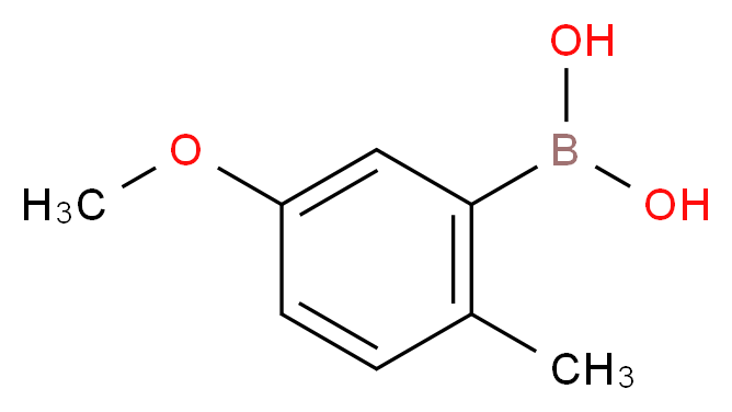 5-METHOXY-2-METHYLPHENYLBORONIC ACID_Molecular_structure_CAS_617689-07-3)