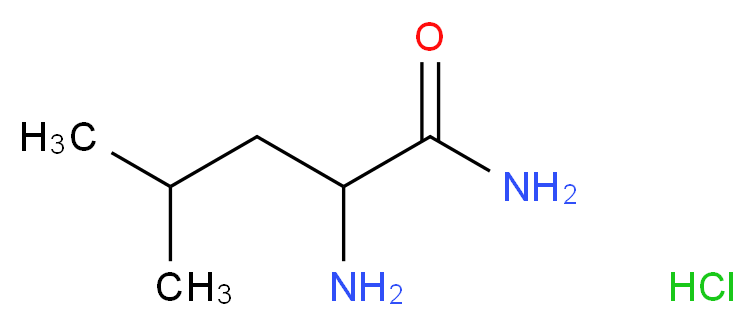 DL-Leucinamide hydrochloride_Molecular_structure_CAS_10466-60-1)