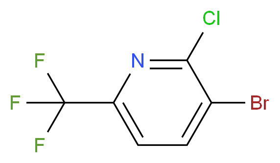 3-Bromo-2-chloro-6-(trifluoromethyl)pyridine_Molecular_structure_CAS_1159512-34-1)