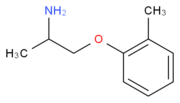1-(2-aminopropoxy)-2-methylbenzene_Molecular_structure_CAS_)