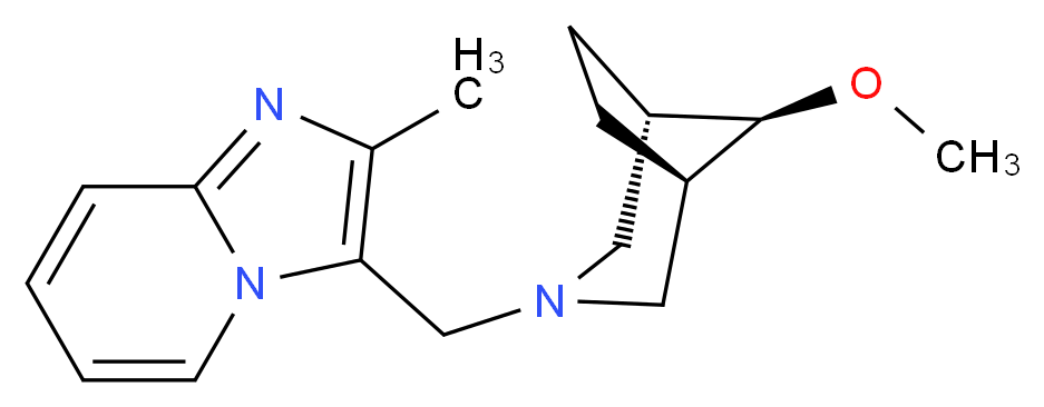 3-{[(8-syn)-8-methoxy-3-azabicyclo[3.2.1]oct-3-yl]methyl}-2-methylimidazo[1,2-a]pyridine_Molecular_structure_CAS_)